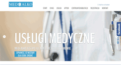 Desktop Screenshot of med-alko.pl