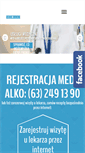 Mobile Screenshot of med-alko.pl